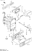 suzuki 45649 ЗАДНИЙ ФОНАРЬ (E02,E06,E17,E18,E21,E22,E24,E34,E37,E39,E54)