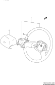 suzuki 66693 РУЛЕВОЕ КОЛЕСО