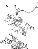 suzuki 64151 КОРПУС ДРОССЕЛЬНЫХ ЗАСЛОНОК (W/FUEL INJECTION)