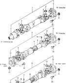 suzuki 65279 PROPELLER SHAFT