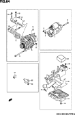 suzuki 61490 ЭЛЕКТРООБОРУДОВАНИЕ ДВИГАТЕЛЯ (SN415QD, SN415VD)