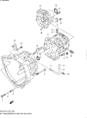 suzuki 63673 MT КАРТЕР КПП (MT:SN415VD)