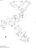 suzuki 91618 ENGINE MOUNTING (SN413V)