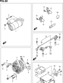 suzuki 58105 ЭЛЕКТРООБОРУДОВАНИЕ ДВИГАТЕЛЯ (SN413V)