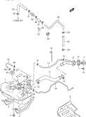 suzuki 61981 ТОПЛИВНЫЙ БАК
