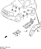 suzuki 58791 КОЛПАК/КРЫШКА