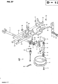 suzuki 61824 ВИЛКА ПЕРЕКЛЮЧЕНИЯ ПЕРЕДАЧ (MT)