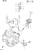 suzuki 61827 УПРАВЛЕНИЕ ПЕРЕКЛЮЧЕНИЕМ ПЕРЕДАЧ (AT)