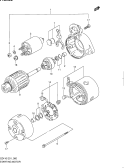 suzuki 77771 ANLASSER 
