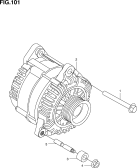 suzuki 959 ГЕНЕРАТОР (QR25DE)