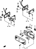 suzuki 101261 ГОЛОВНАЯ ФАРА