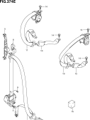 suzuki 120004 CEINTURE SIEGE  (TYPE 6:4DR:E06,E22,E24)