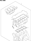suzuki 147065 КОМПЛЕКТ ПРОКЛАДОК ДВИГАТЕЛЯ (K12B:TYPE 3)