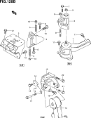 suzuki 147121 ОПОРА ДВИГАТЕЛЯ (K12B:MT:4WD)