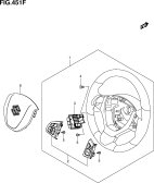 suzuki 147213 РУЛЕВОЕ КОЛЕСО (SEE NOTE 1)