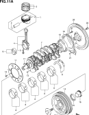 suzuki 153754 КОЛЕНВАЛ (TYPE 3:K14B)