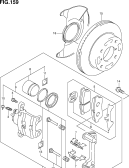 suzuki 2090 FREIN ROUE AVT 
