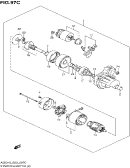 suzuki 214 STARTING MOTOR (SEE NOTE)
