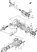 suzuki 33368 ПЕРЕДНИЙ ДИФФЕРЕНЦИАЛ (AT:4WD)