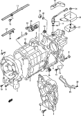 suzuki 33376 РАЗДАТОЧНАЯ КОРОБКА (4WD:MT)
