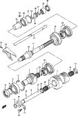 suzuki 33378 ВАЛ РАЗДАТОЧНОЙ КОРОБКИ (2WD:MT)