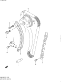 suzuki 24121 ЦЕПЬ ГРМ (JB416X)
