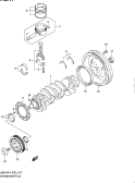 suzuki 24720 KURBELWELLE  (JB424X)