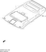 suzuki 26997 ОБИВКА КРЫШИ (W/SUNROOF)