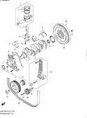 suzuki 27009 КОЛЕНВАЛ (JB419WD)