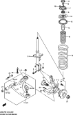 suzuki 26288 ПЕРЕДНЯЯ ПОДВЕСКА