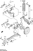 suzuki 26294 ЗАДНЯЯ ПОДВЕСКА