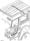 suzuki 24819 PANNEAU LATTERAL 