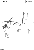 suzuki 24824 CEINTURE DE PORTE 