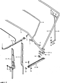 suzuki 24829 TOP BOW  (LOW TYPE)
