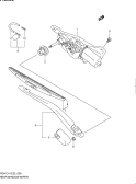 suzuki 35369 ОЧИСТИТЕЛЬ ЗАДНЕГО ОКНА (W/REAR WIPER)