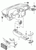 vw 819030 Жиклеры теплого и свежего воздуха