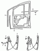 vw 837060 Cтеклоподъемник