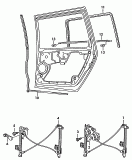 vw 839060 Cтеклоподъемник