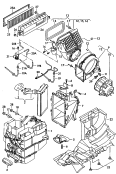 vw 819020 Отопление. Теплообменник. Вентилятор