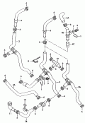 vw 819022 Шланги ОЖ. для кондиционера. Отопление