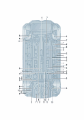 vw 803035 Заглушки для пола