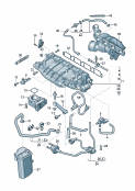 vw 133040 Cистема впуска воздуха. Вакуумная система