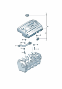 vw 103080 cover for intake manifold. ventilation for cylinder head cover
