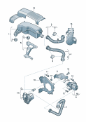 vw 131004 Насос вторичного воздуха. Дополнительный глушитель