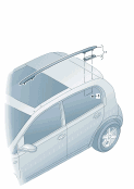 vw 860010 Pелинг на крыше