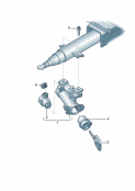 vw 905060 Замок рулевой колонки. Выкл-тель зажигания и стартера
