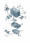 vw 103002 Блок цилиндров. Масляный поддон