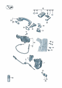 vw 837000 door lock