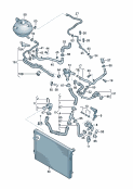vw 121035 coolant cooling system