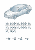 vw 971080 Центральный жгут.                       Область: